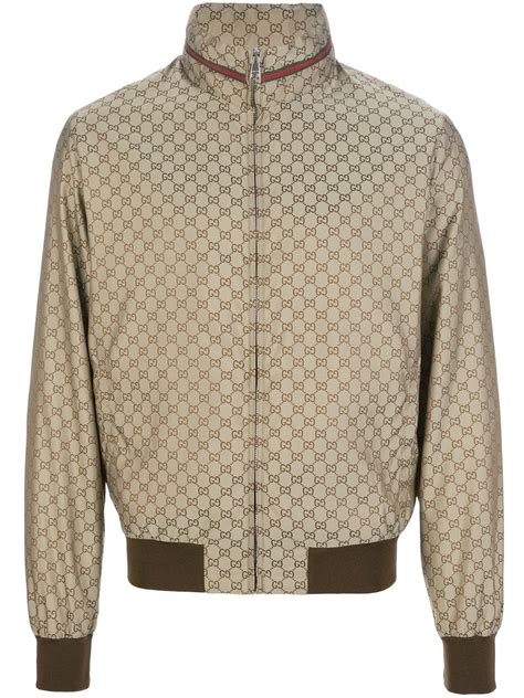 gucci military jacket with big logo|Gucci jackets for men.